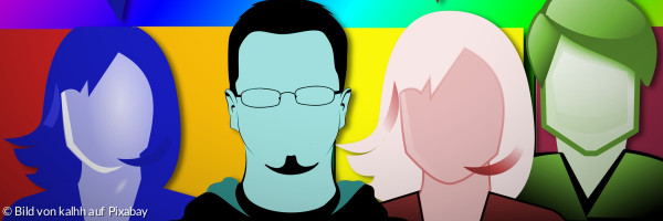 Mann Frau Menschen Gesichter